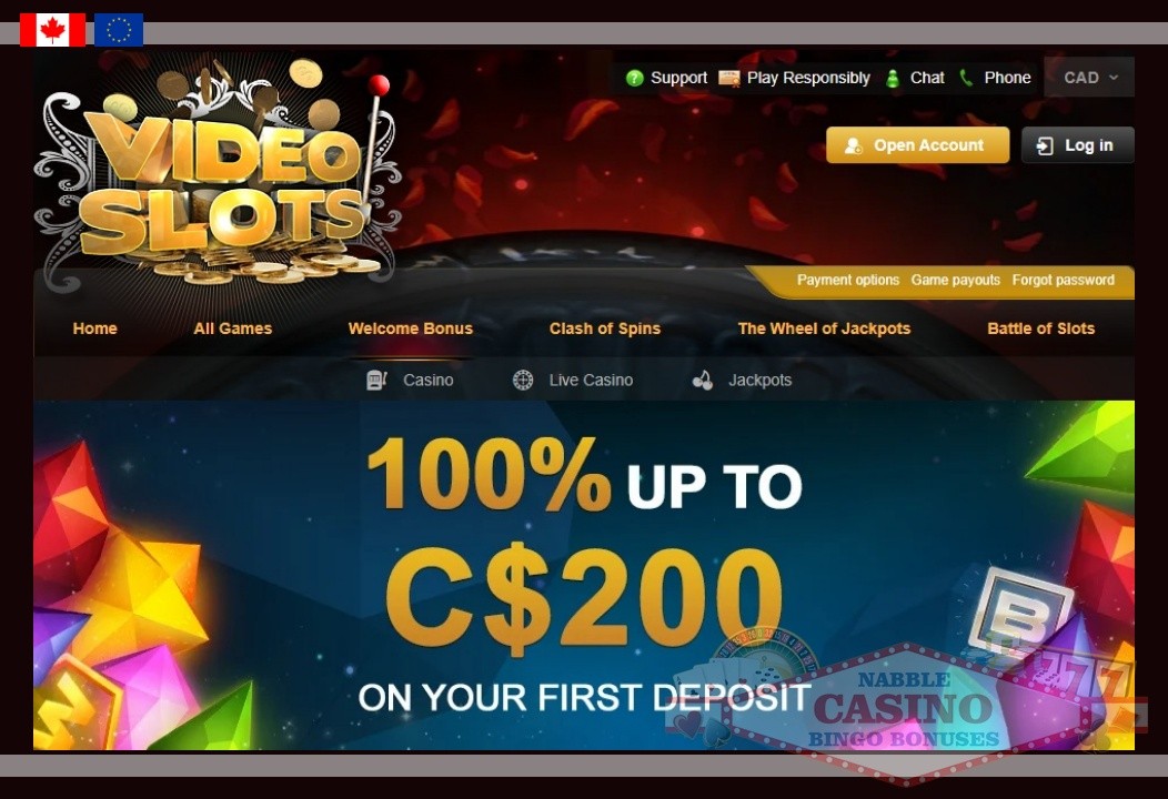 Videoslots.com casino promotions 2024