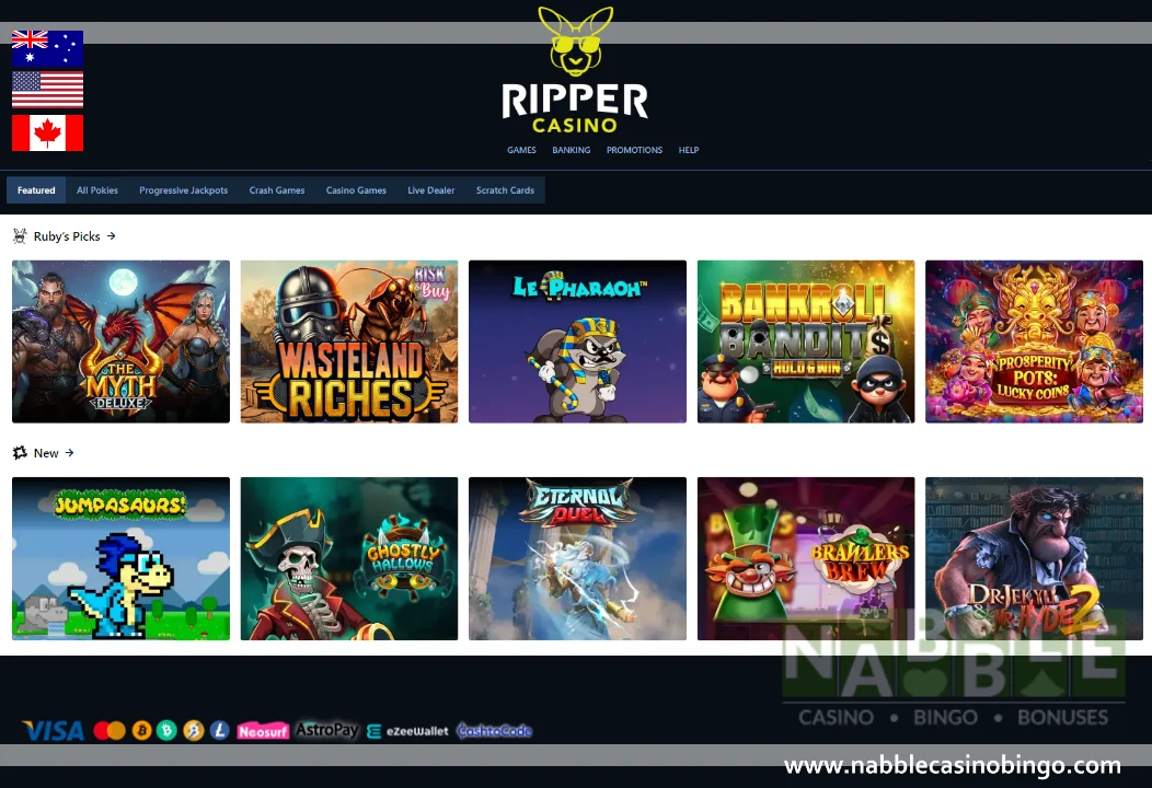 Ripper Casino review