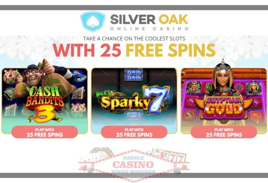 Silver Oak casino bonus codes 2023