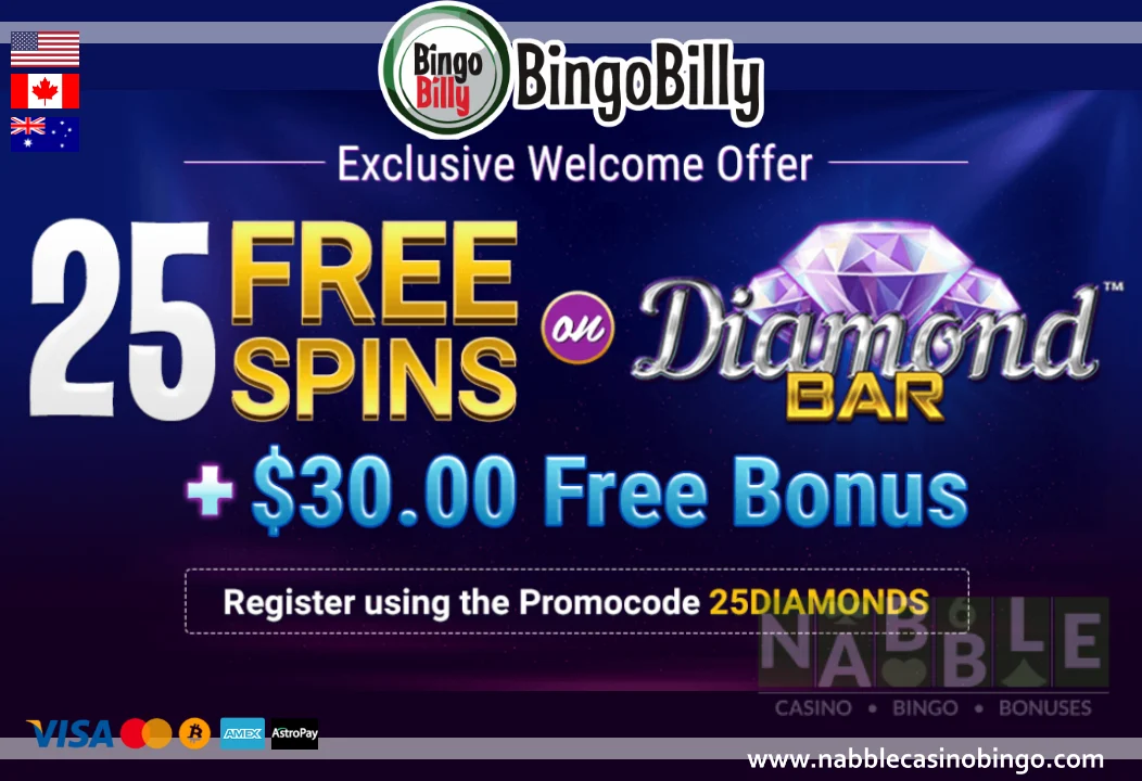 Bingo Billy promotions