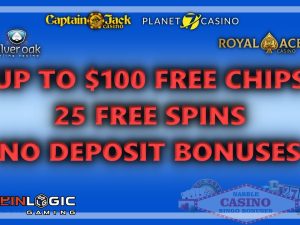 Exclusive no deposit bonuses new