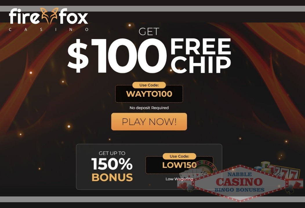 Firefox Casino 150% No Rules Bonus | No Wagering Welcome Bonus & Promo Codes 1 Firefox casino 150% no rules bonus and promo codes