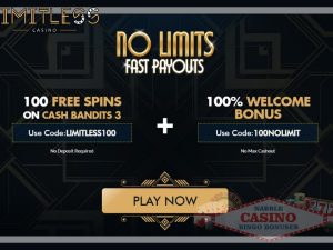 Limitless casino bonus codes 2023