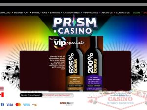 Prism casino VIP specials 2023