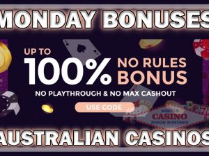 Australian casinos Monday bonuses 0508