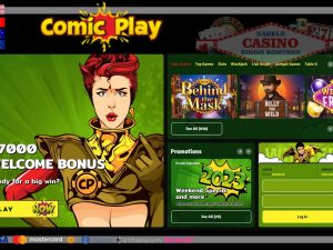 Comic Play casino promotions 2023