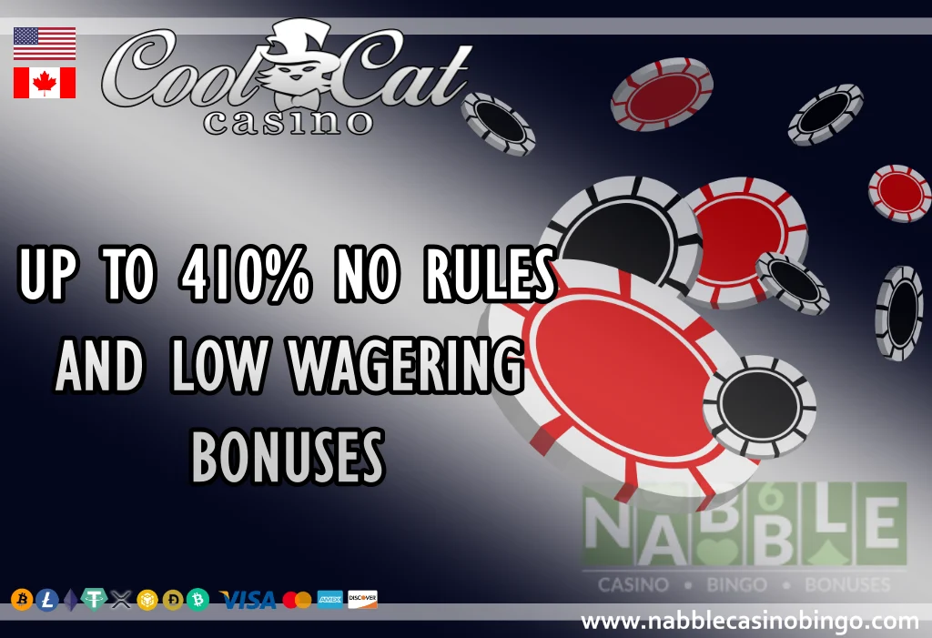 Cool Cat casino no rules bonus codes