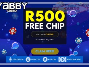 Yabby casino South Africa bonuses