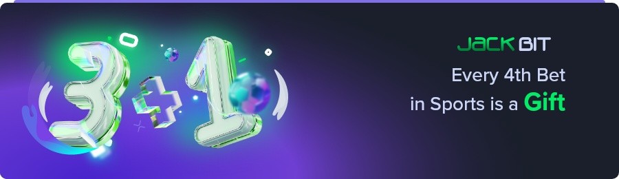 Jackbit Casino Bonuses and Promotions | 100 Free Spins & 4th Sports Bet is Free 16 Jackbit free sports bet up to $100