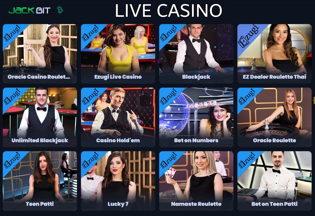 Jackbit live casino