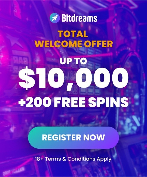 Bitdreams casino welcome bonus