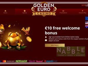 Golden Euro casino bonus codes 2024