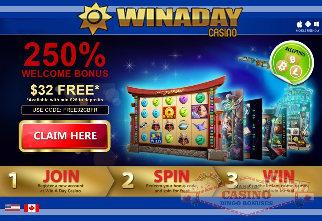 winaday free no deposit bonus codes