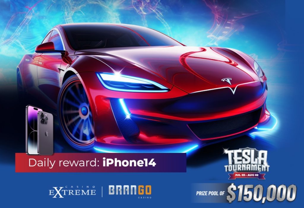 win tesla from casino extreme