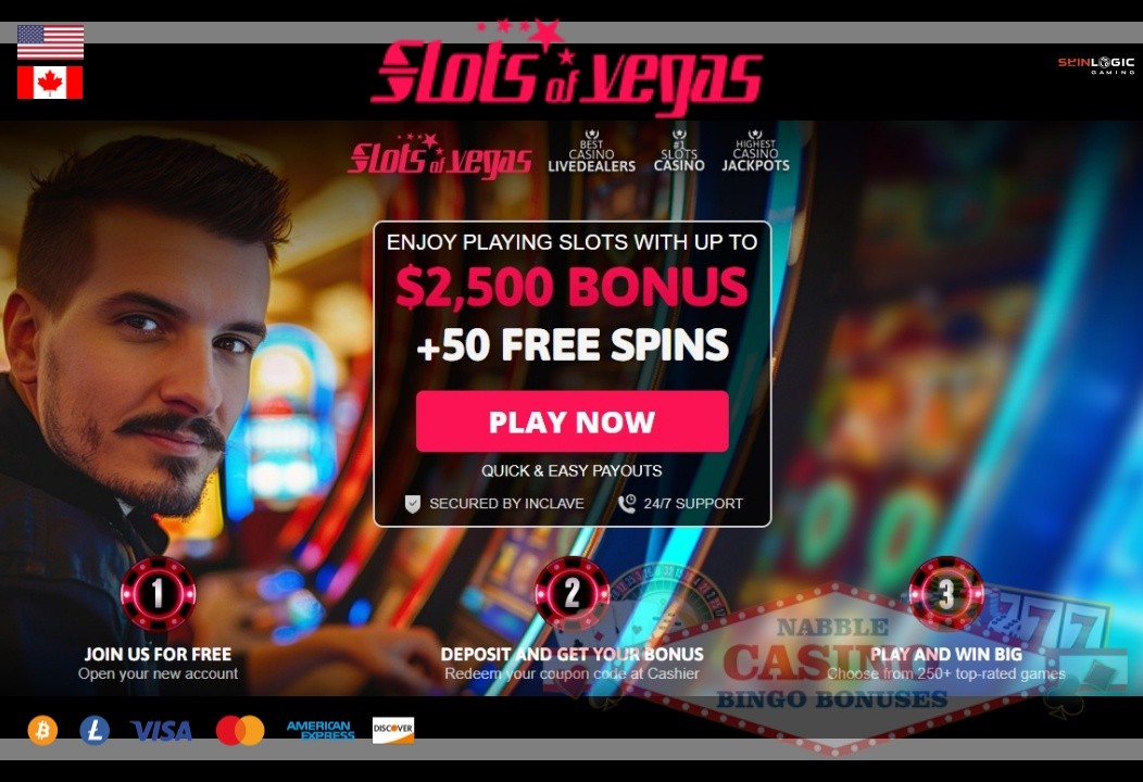 Slots of Vegas casino welcome bonus 202408