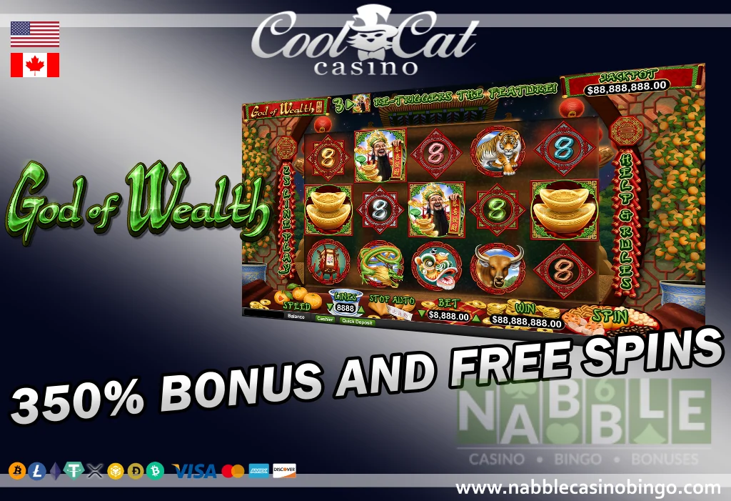Cool Cat casino exclusive bonuses
