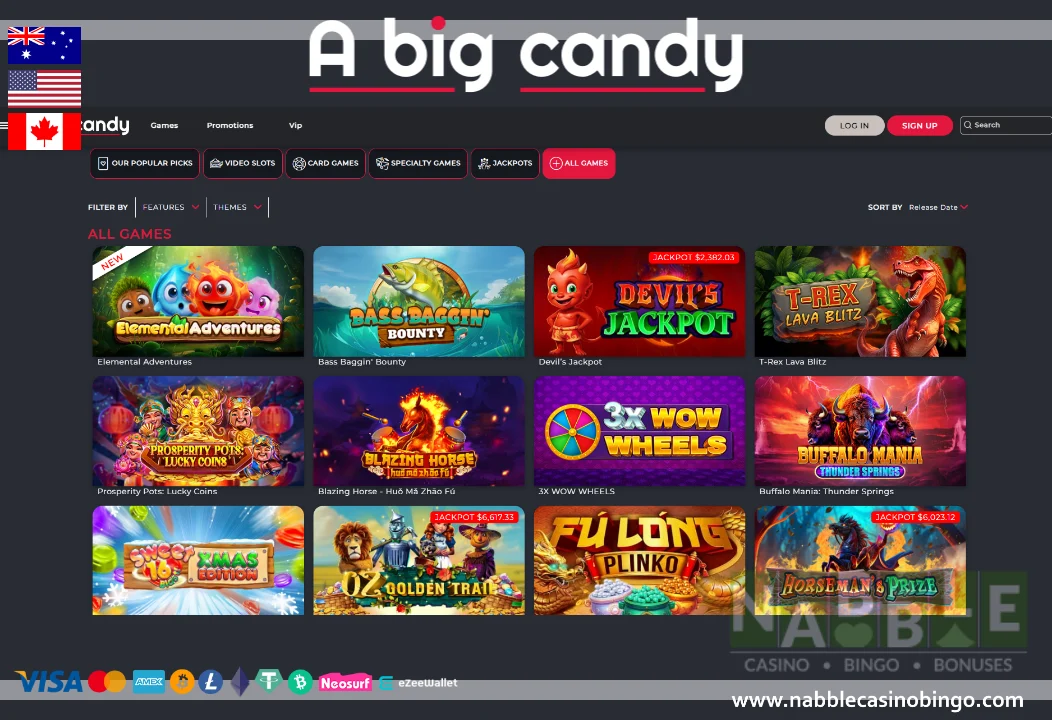 A Big Candy casino review