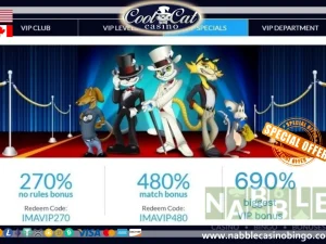 Cool Cat casino VIP bonuses