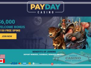 PayDay casino bonus