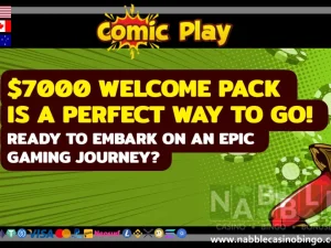 Comic Play casino promotions