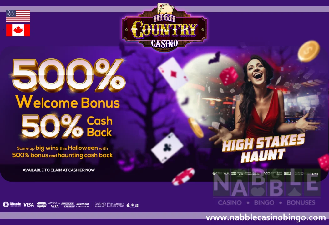 High Country casino bonus codes 10