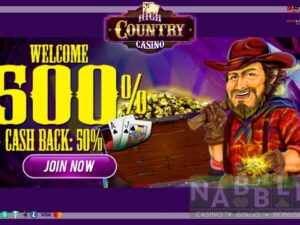 High Country casino bonus codes 2024 new