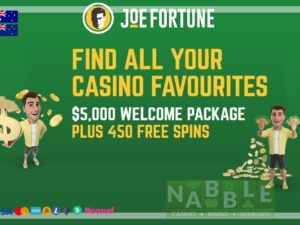 Joe Fortune casino bonus offers