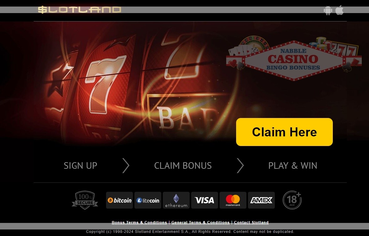Latest Slotland Casino Bonus Codes And Reload Offers