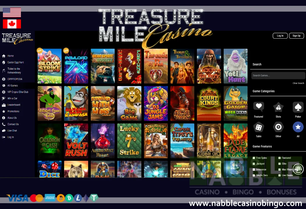 Treasure Mile casino review