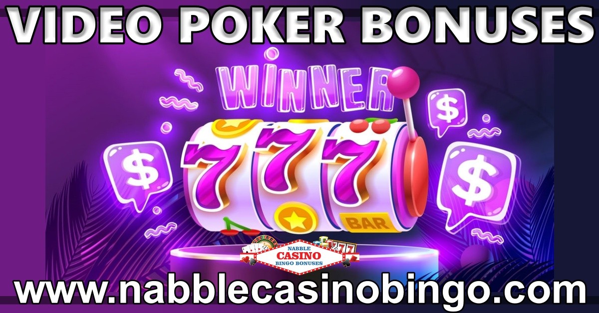Video Poker bonuses