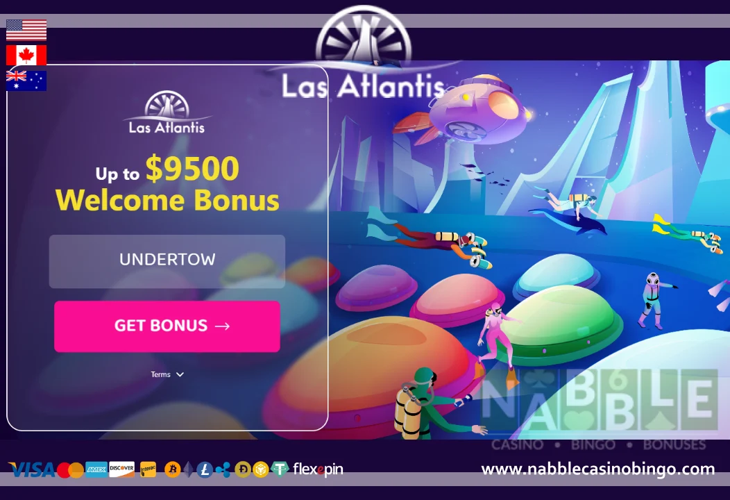 Las Atlantis casino bonus codes