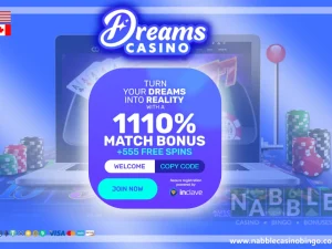 Dreams casino welcome bonus