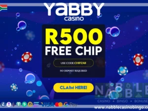 Yabby casino South Africa bonuses