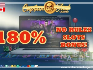 Captain Jack casino no rules bonus