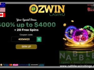 Ozwin casino bonus codes