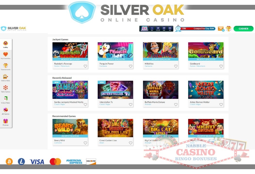 Silver Oak casino 2024