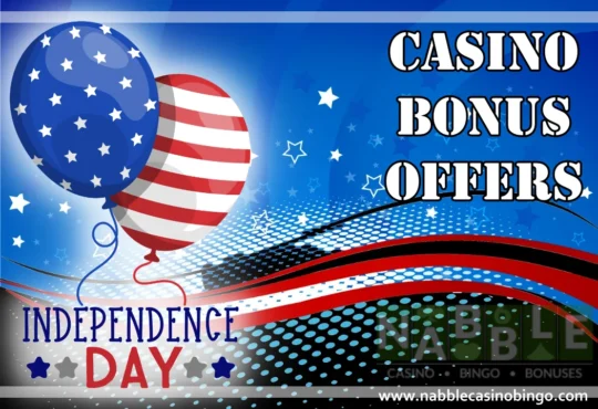 Independence Day casino bonuses