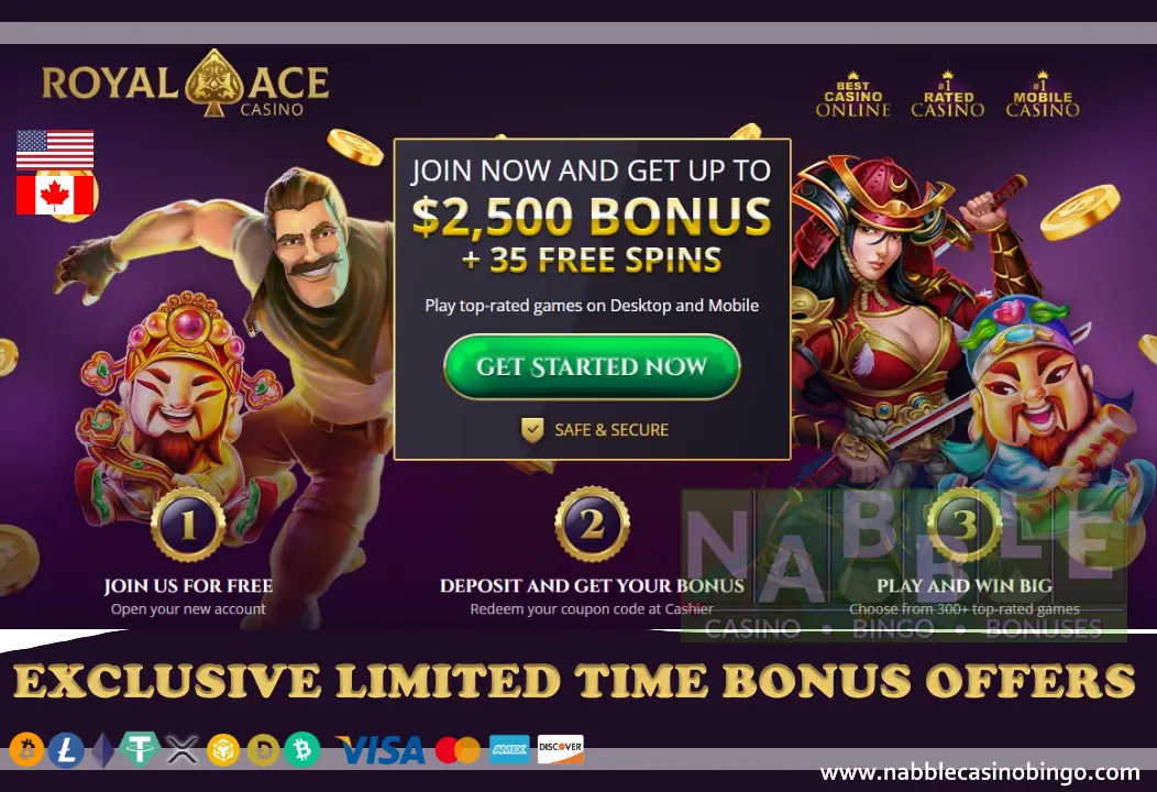 Royal Ace casino bonus codes