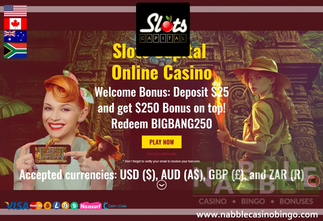 Slots Capital Casino Bonuses
