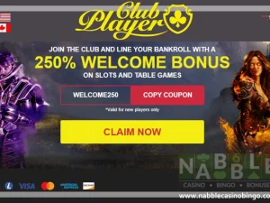 Club Player casino bonus