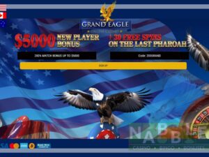 Grand Eagle casino bonus codes new