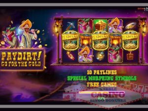 Paydirt Go for the Gold slot review