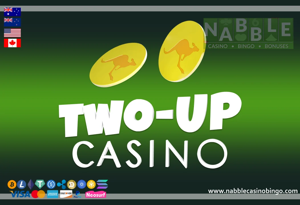 Two-Up casino bonus codes