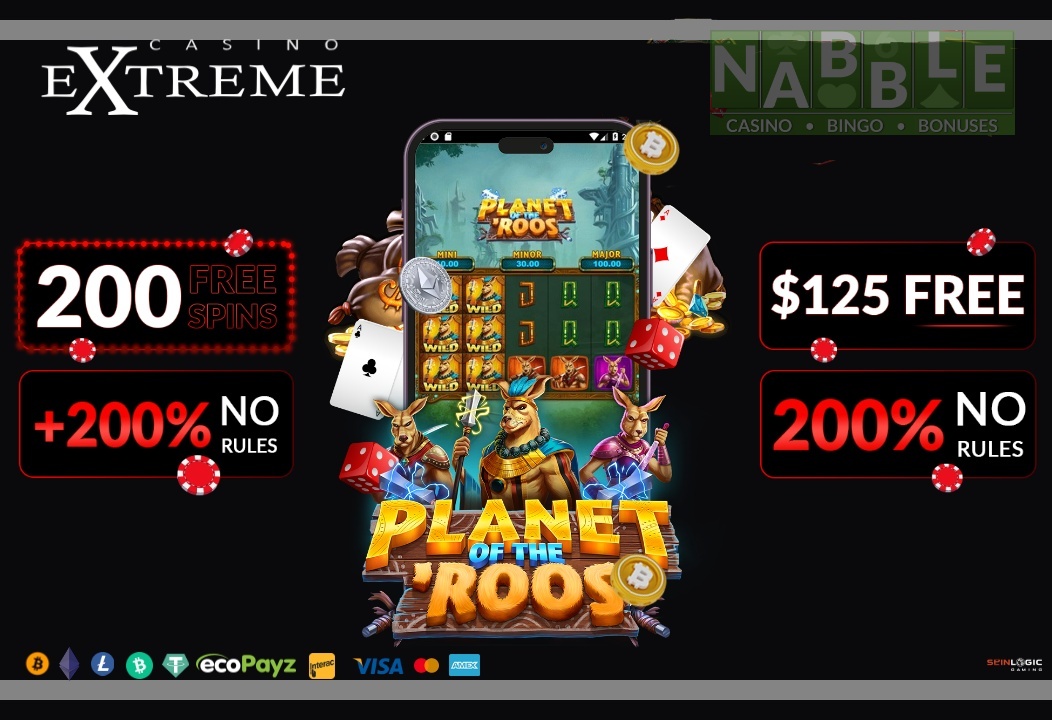 Casino Extreme welcome bonuses new