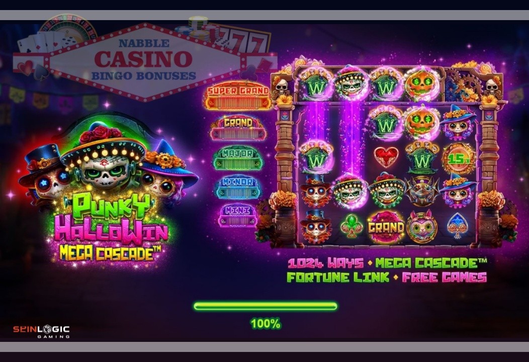 Punky Hallowin Mega Cascade slot review
