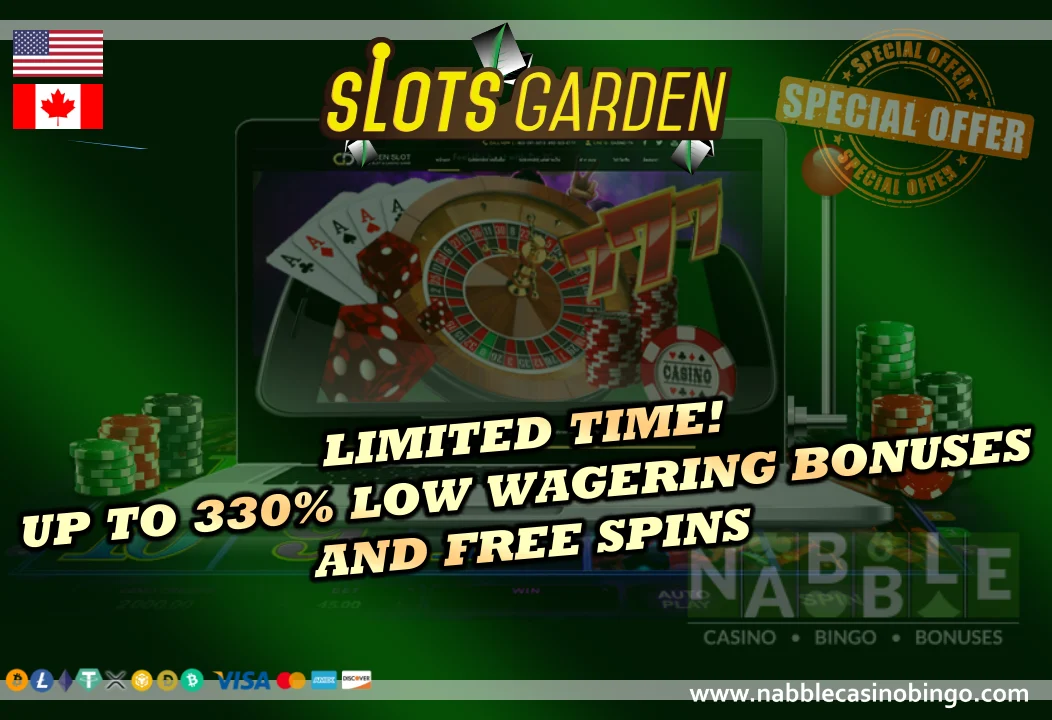 Slots Garden casino bonus codes