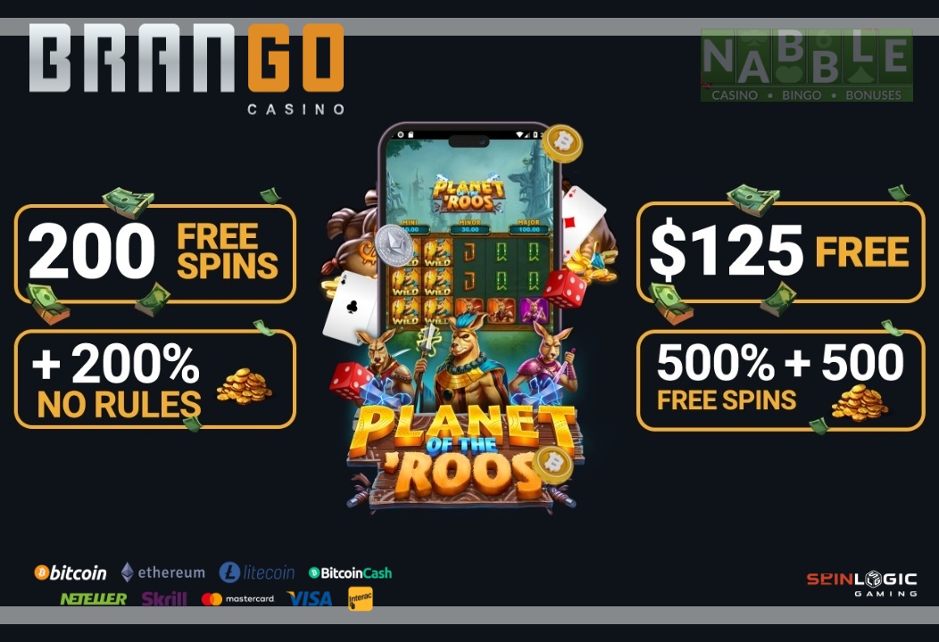 Casino Brango bonus codes 2024 new