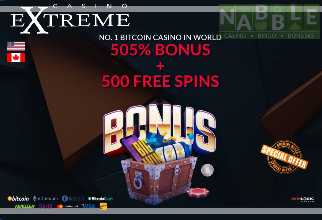 Casino Extreme monthly promo codes