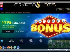 CryptoSlots casino bonuses