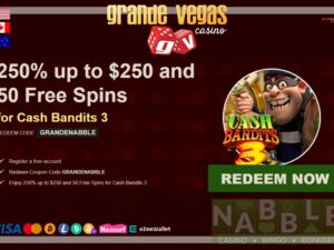 Grande Vegas casino daily bonus codes new